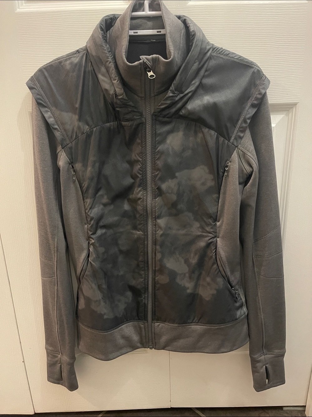 lululemon athletica Women's Gray Hybrid Utility Jacket